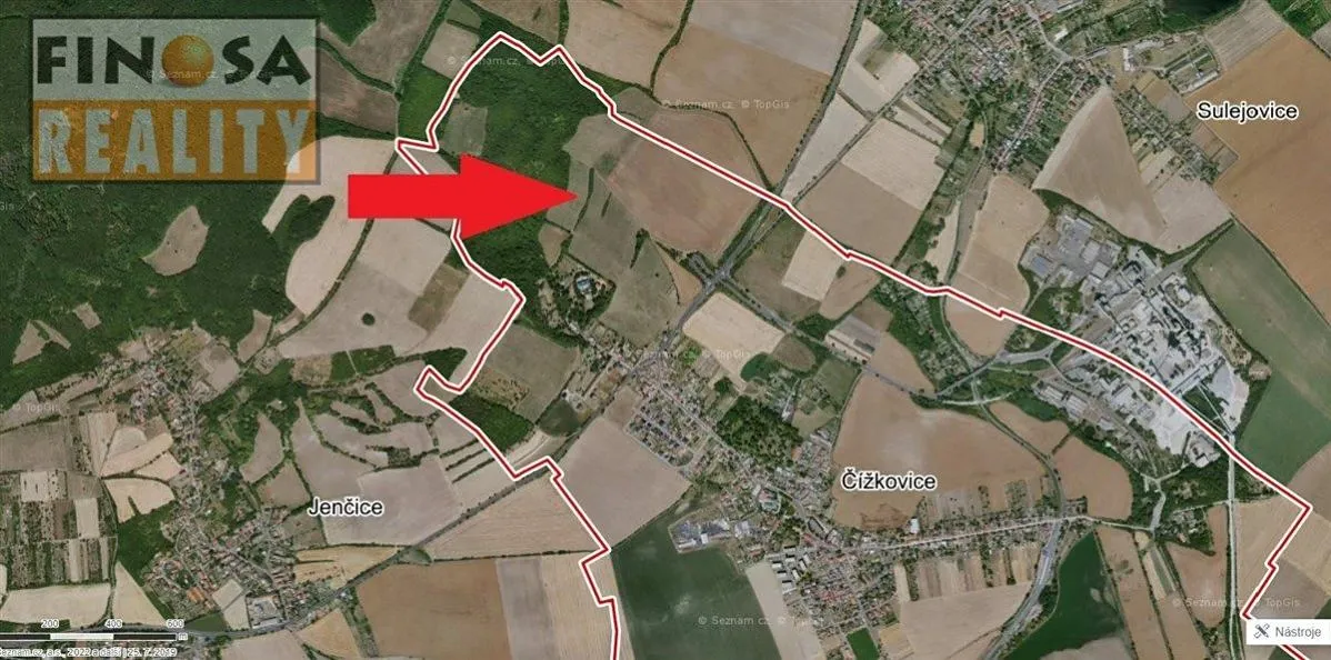 Prodej pole 7073 m²